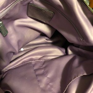 Authentic Metallic Coach Purse